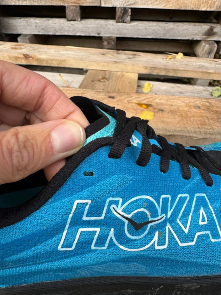 Die relativ kurze Zunge